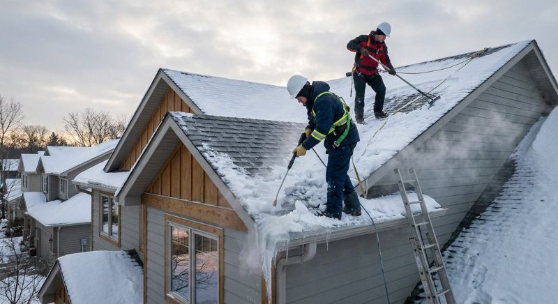 Ice Dam Removal in Gig Harbor, WA