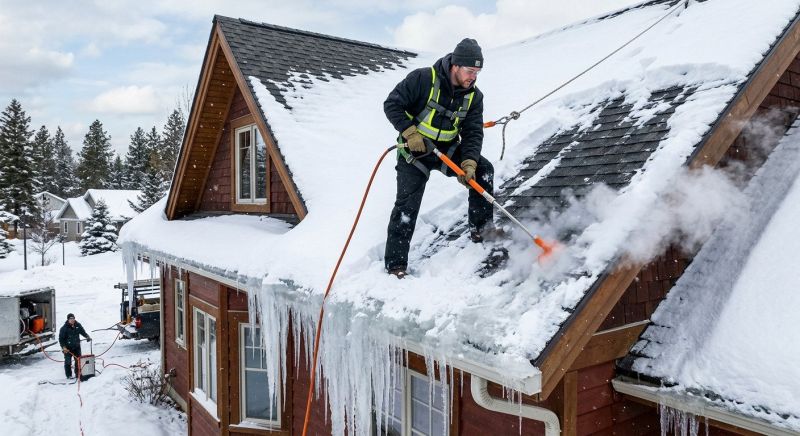 Ice Dam Repair in Renton, WA